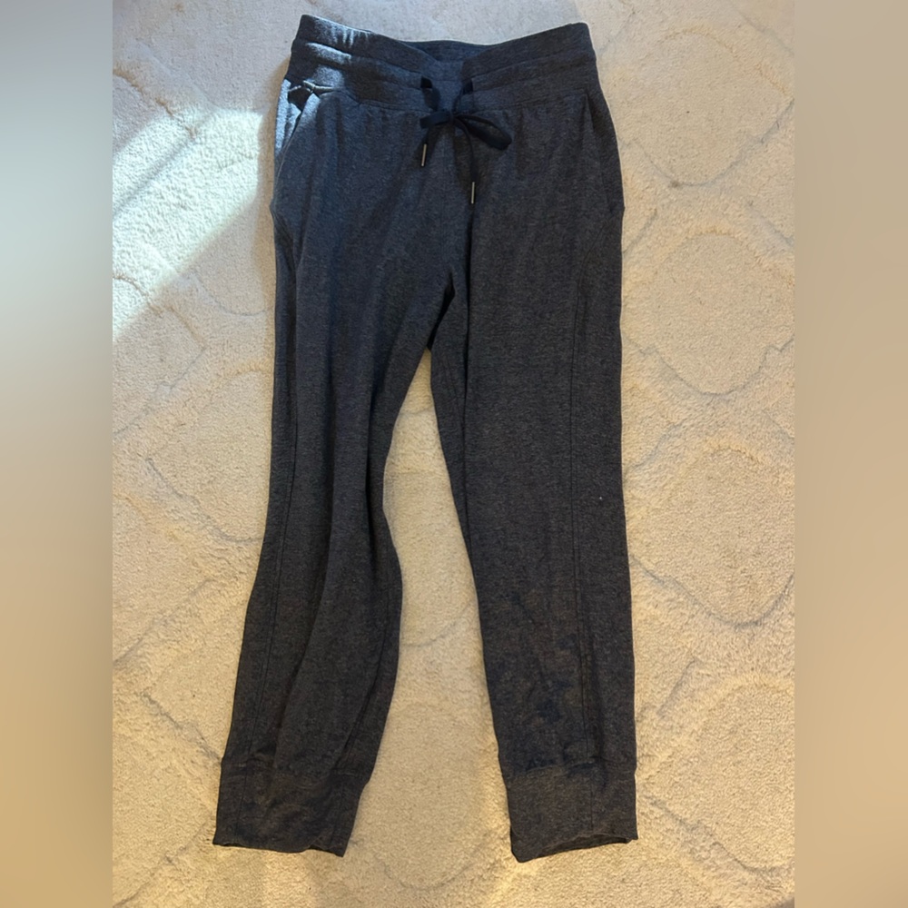Women’s Lululemon joggers.